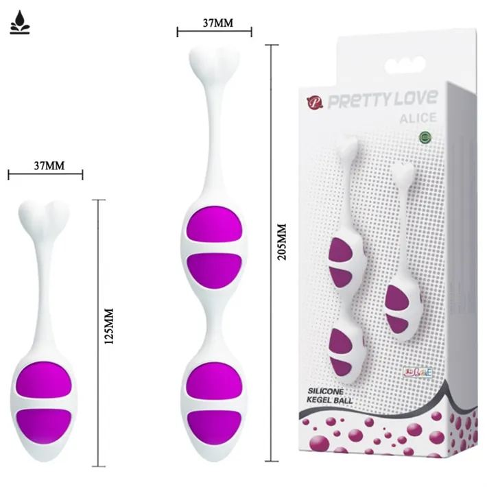 "ALICE"kit de kegel ball doble simple